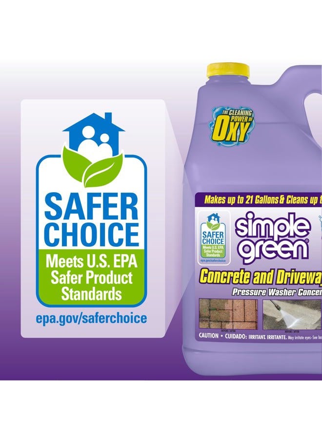 simple green Oxy Solve Concrete and Driveway Pressure Washer Cleaner, Purple, Unscented, 128 Fl.Oz - Image 3