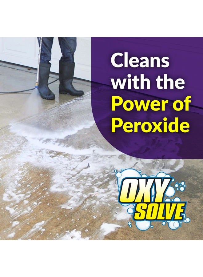 simple green Oxy Solve Concrete and Driveway Pressure Washer Cleaner, Purple, Unscented, 128 Fl.Oz - Image 2