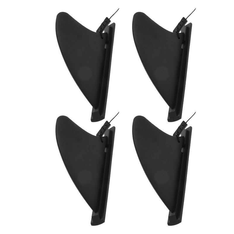 4pcs Inflatable SUP Paddleboard Replacement Fins - Detachable Tail Rudder Water Divider Kayak Canoe Surfboard Accessories for Stand-Up Boards Surfing - Image 4