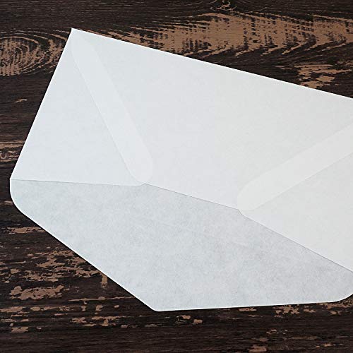 ONAO A4 Envelope Japanese Washi Paper, TAIREISHI Japanese Paper Letter Envelopes 5 Pack (8.7" x 4.3"), Made in Japan (47305) - Image 5