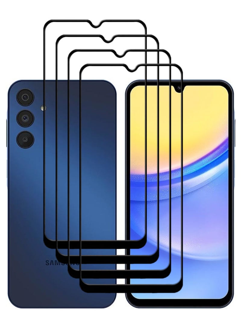 ACLIX 4 Pieces Antistatic ESD Dustproof Premium Quality High Definition Tempered Glass Screen Protector Designed For Samsung Galaxy A16 5G - Image 1