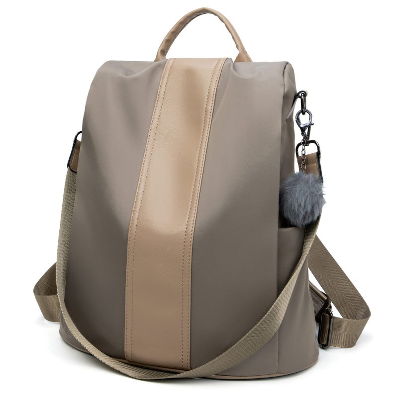 PINCNEL Women Backpack Purse Waterproof Nylon Anti-theft Rucksack Lightweight Shoulder Bag - Image 1
