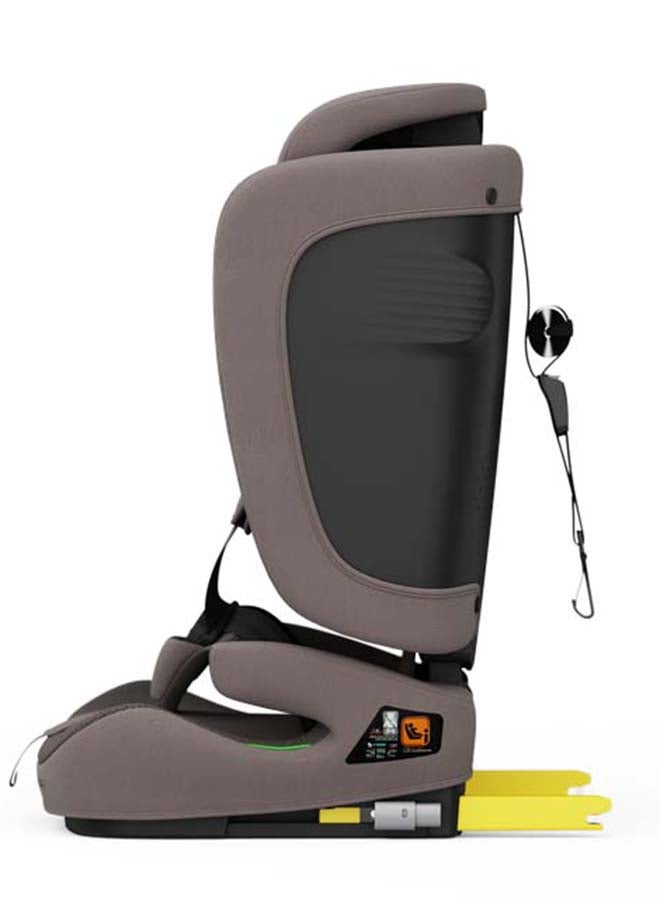 Leclercbaby EVO Pro Foldable i-Size ISOFIX Car Seat, 76-150 cm – Truffle - Image 3