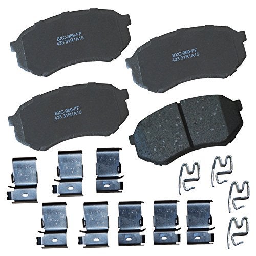 Bendix Premium SBC433 Ceramic Brake Pad Set for Select Models Conquest,Mazda 929,Mitsubishi Starion,Fuso FE,Cressida,Pickup - Image 1