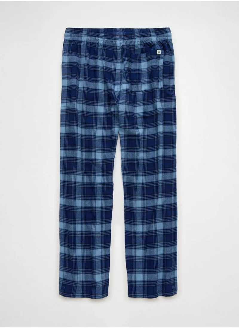 American Eagle Drawstring Flannel Pants