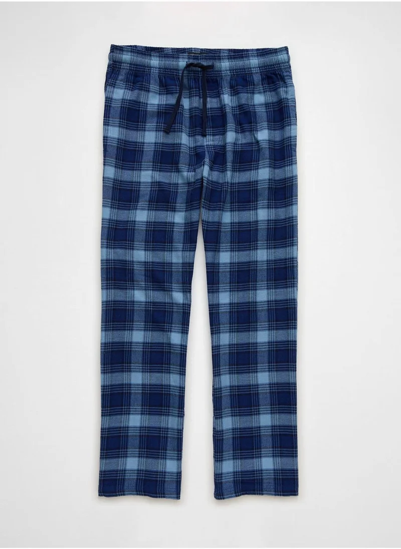 American Eagle Drawstring Flannel Pants