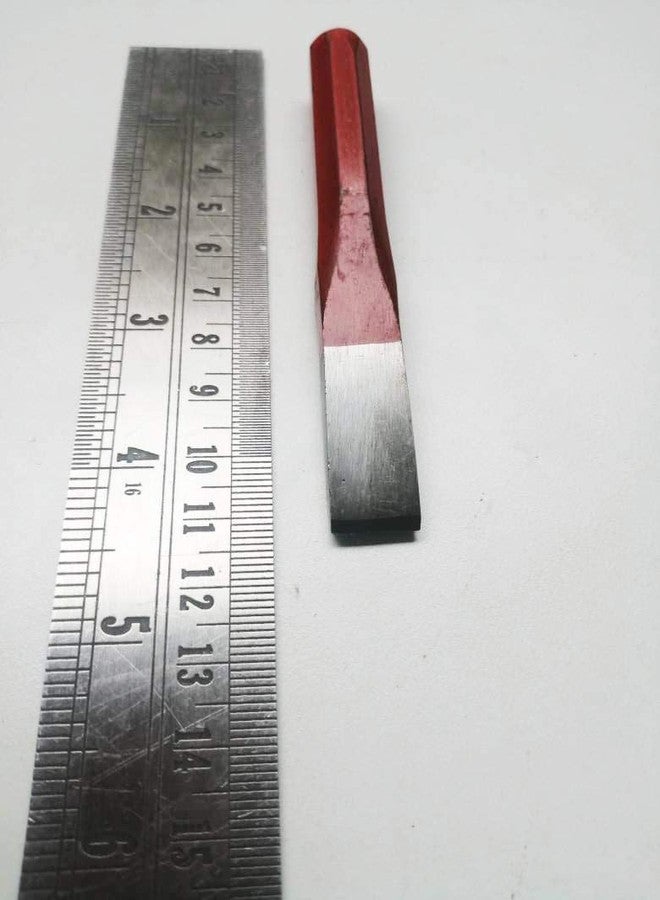 FTE Strong Steel Chisel cutting tool for light civil, electrical, plumbing or carpentry Works (size 10 x 100 mm) - Image 3