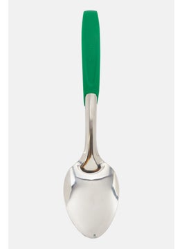 MASTERCLASS Coded Catering-Quality Stainless Steel Serving Spoon, Green  - Image 1
