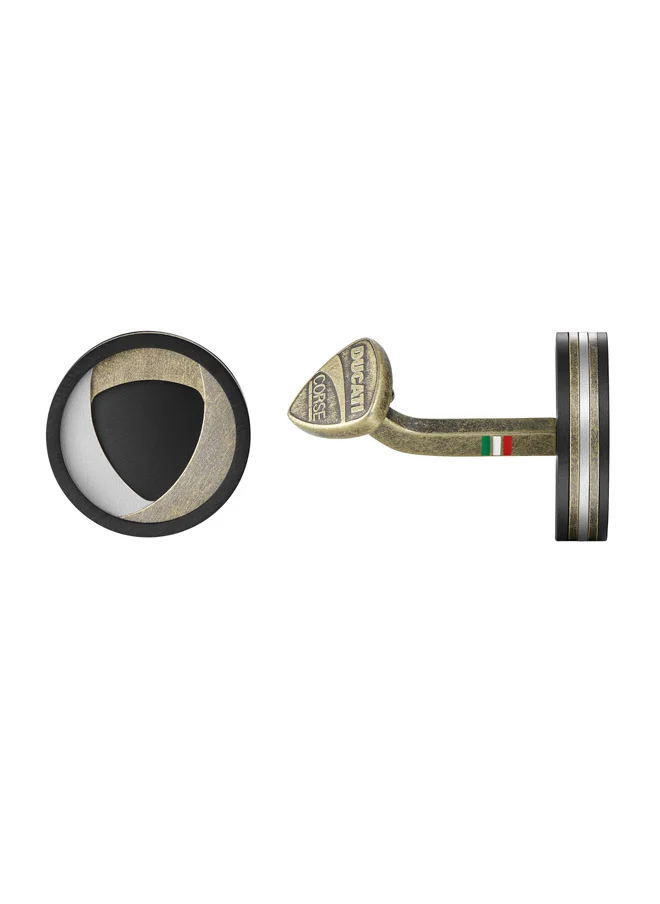 Ducati Corse Ducati Valore Black Cufflink For MenDTAGC0000103