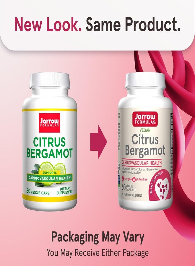 Jarrow Formulas Citrus Bergamot Herbal Supplement 500 Mg 60 Count - Image 2