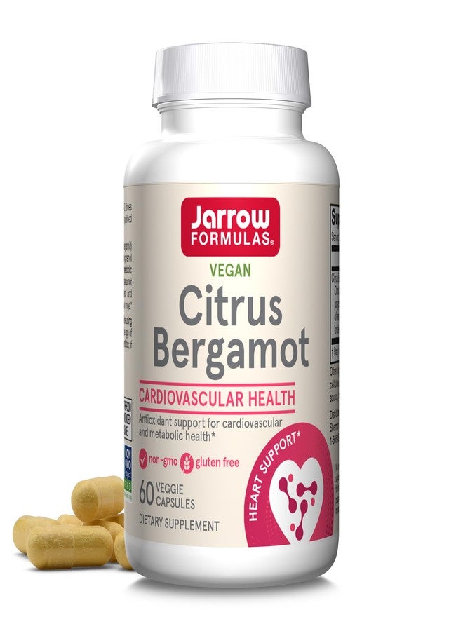 Jarrow Formulas Citrus Bergamot Herbal Supplement 500 Mg 60 Count - Image 1