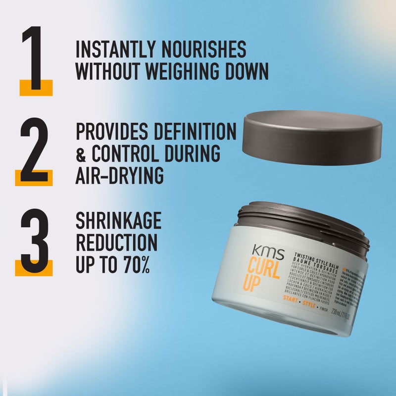 KMS CURLUP Twisting Style Balm 230ML - Image 2