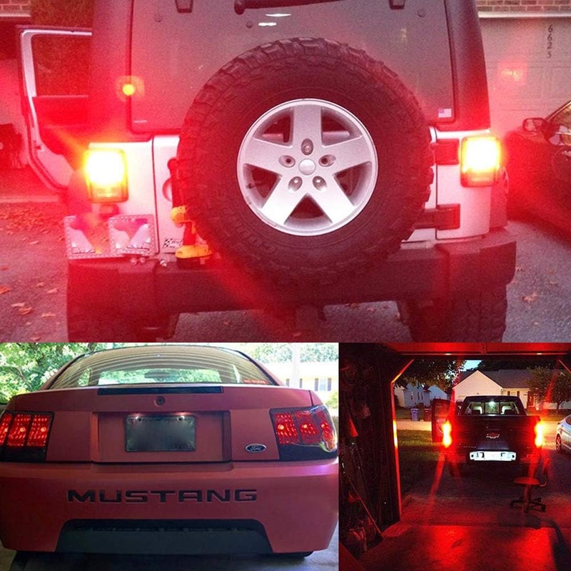 BlyilyB 6-Pack Brilliant Red LED Bulbs for RV Tail Lights - Image 4
