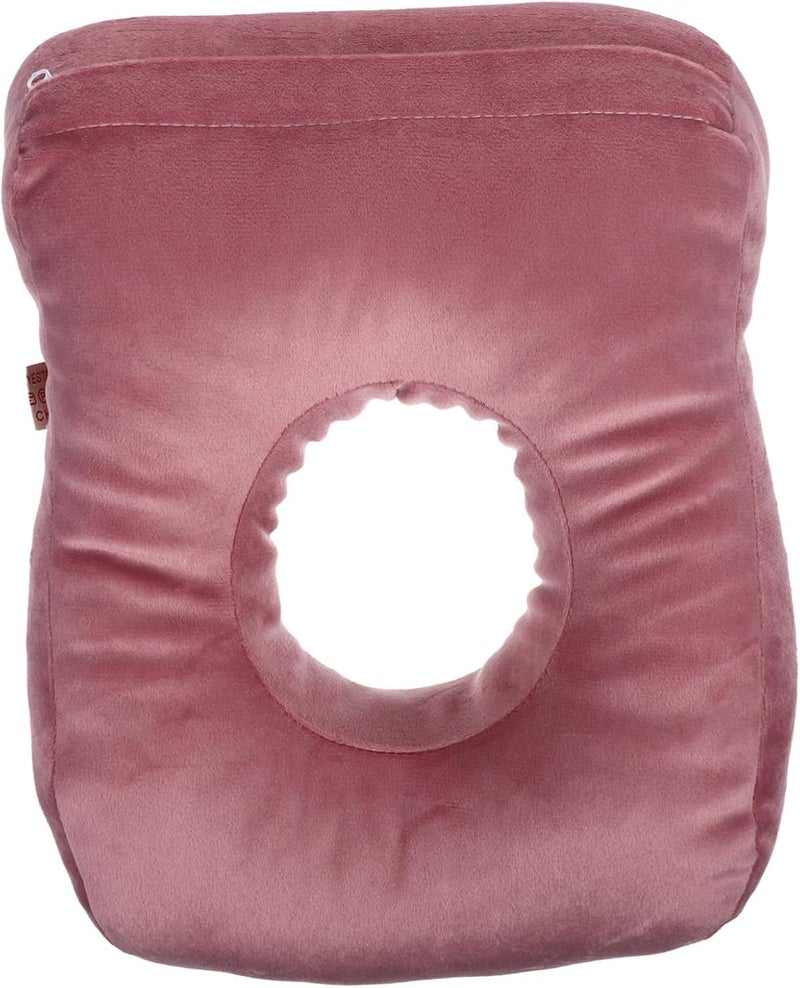 طرق تركيب عالمية وسادة قيلولة محمولة من STOBOK (قطعتان) - رغوة ذاكرة، وسائد أنيقة، ناعمة للاستلقاء على الوجه، مريحة للراحة في المكتب تصميم عملي شائع بالسعودية - Image 1
