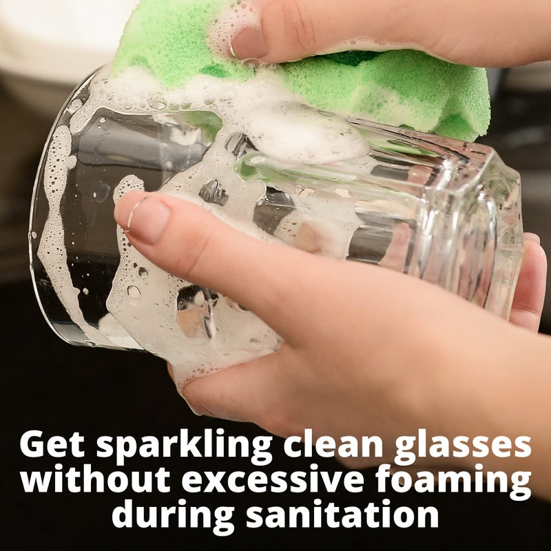 Diversey BEER CLEAN 990224 Low Suds Glass Cleaner, Restaurant Barware & Glassware Cleaner for Auto Brush, Powder Packets, 0.5-Ounce (Pack of 100) - Image 3