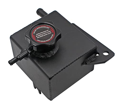 LUKYER MMRTWRX01EBK Expansion Tank Compatible With 20022007 WRX and 20042016 WRX STIBlack - Image 3