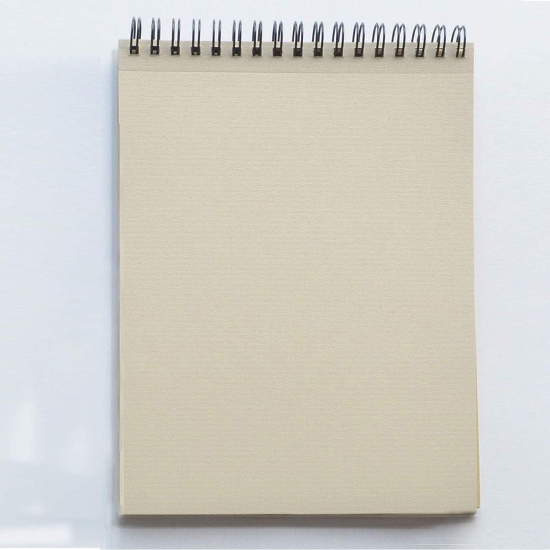 CANSON CANSON XL Kraft 90gsm A5 Paper Laid Spiral Pad Short Side 40 Sheets Ideal for Professional Artists  Illustrators - Image 2