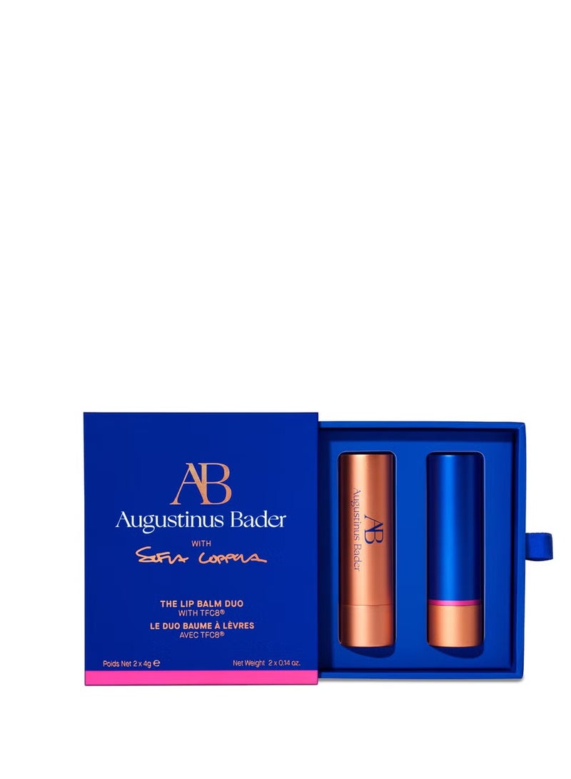 أوجستينوس بادر أوغستينوس بادر، مرطب الشفاه الثنائي، مرطب الشفاه 4 جرام، مرطب الشفاه الملون بدرجة 1، 4 جرام - Image 3