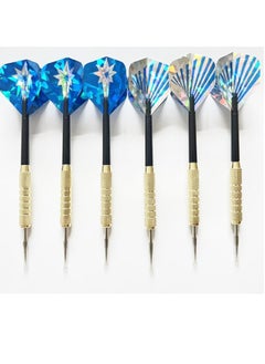 OASIS-TH 12 PCS Steel Tip Darts Set Professional Darts Steel Tip for Dartboard with Brass Barrels, Flights Darts Metal Tip  - Image 2