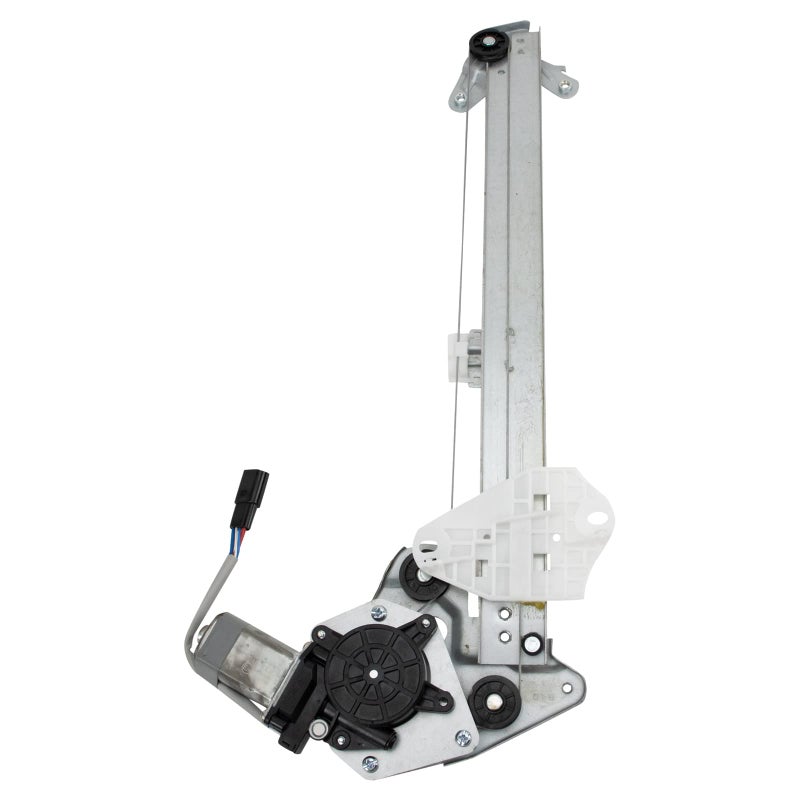 TRQ Front Driver Side Power Window Motor and Regulator Assembly One Touch Anti Pinch Compatible with 13 Honda Accord Sedan 1415 EXL LX EX Sport Touring 1617 - Image 2