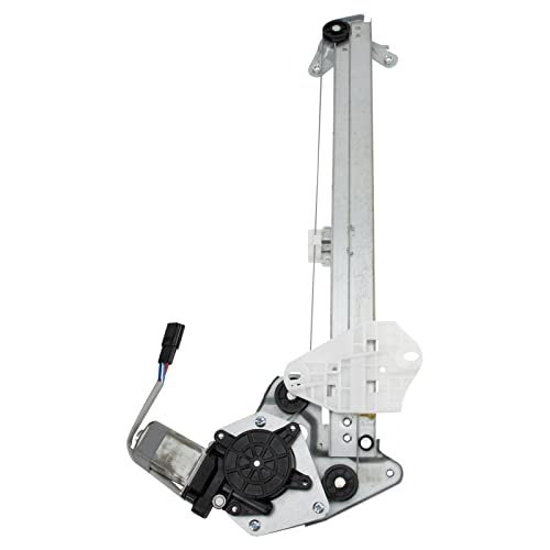 TRQ Front Driver Side Power Window Motor and Regulator Assembly One Touch Anti Pinch Compatible with 13 Honda Accord Sedan 1415 EXL LX EX Sport Touring 1617 - Image 1