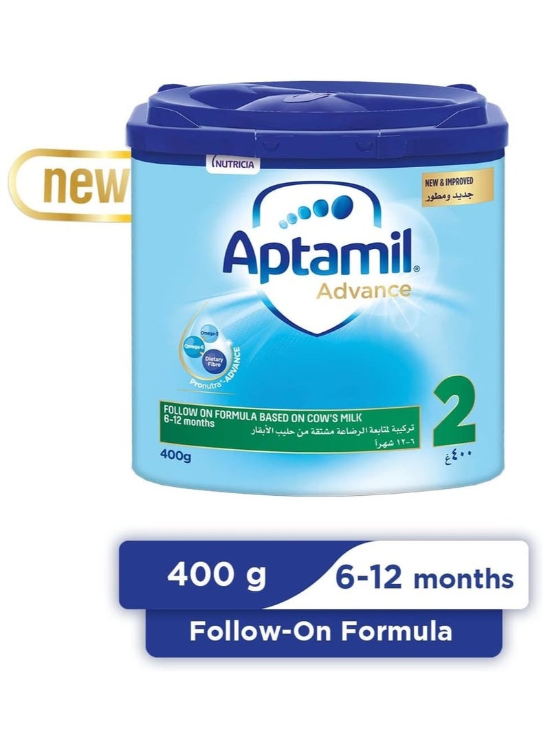 Aptamil Advance Baby milk 400g stage 2 - Image 2