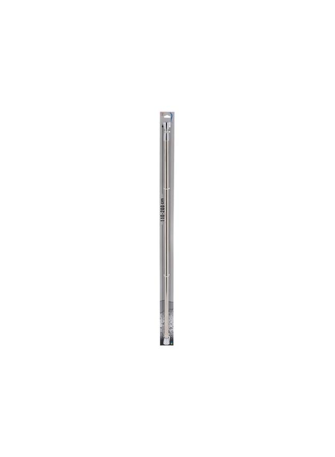 Tendance Stainless Steel Rust Resistant Extendable Shower Curtain Rod Silver 110-200Cm 210399  - Image 3