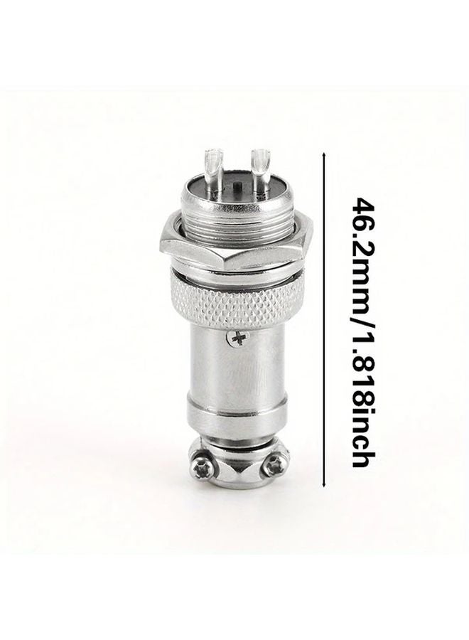 GX16 موصل الطيران 5P 2 مجموعة ذكر وأنثى قطر 16 ملم - Image 3