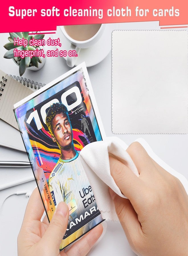 Luxiv Card Grading Centering Tool Kit, Card Center Tool with 30X Magnifying Implement, 2 Pcs Clean Cloth, Centering Guide Center Equipment (Rounded Corner) - Image 5