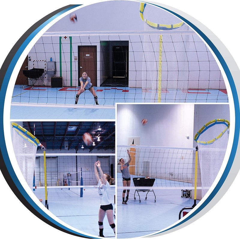 IRIS Indoor/Outdoor Adjustable Target Net: Spectrum Precision Volleyball Trainer - Image 3