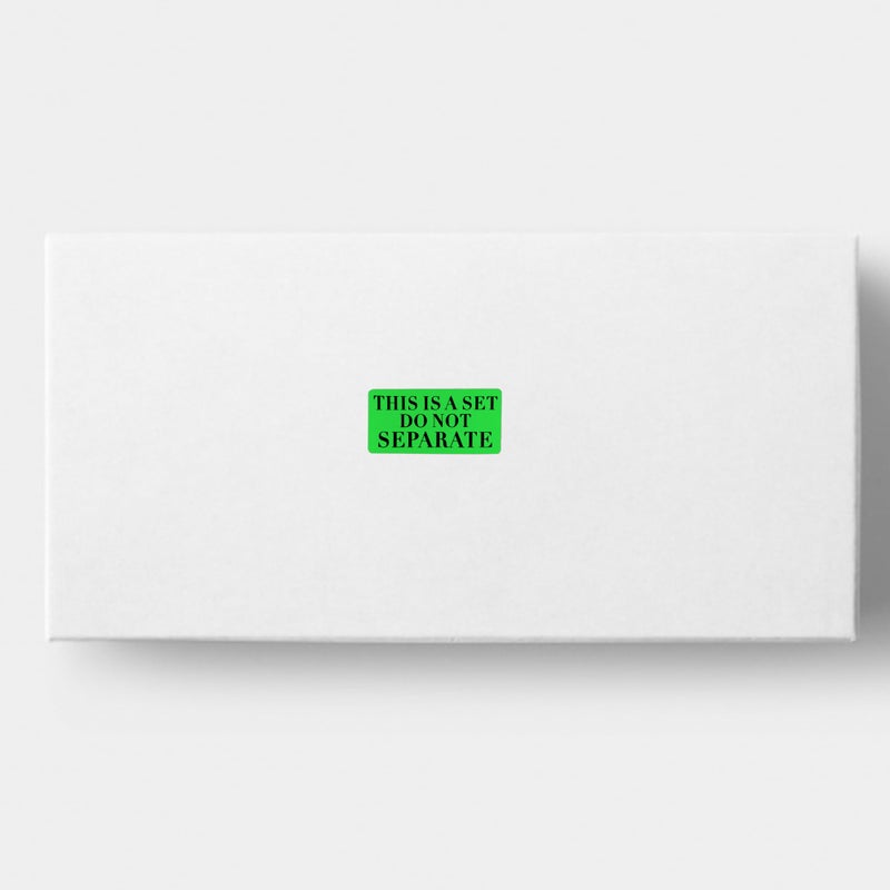 Hybsk 1" x 2" Fluorescence Green This is a Set Do Not Separate Labels, Quantity Discounts,Sold As Set Labels, Shipping Labels,Total 500 Per Roll (Fluorescence Green) - Image 5