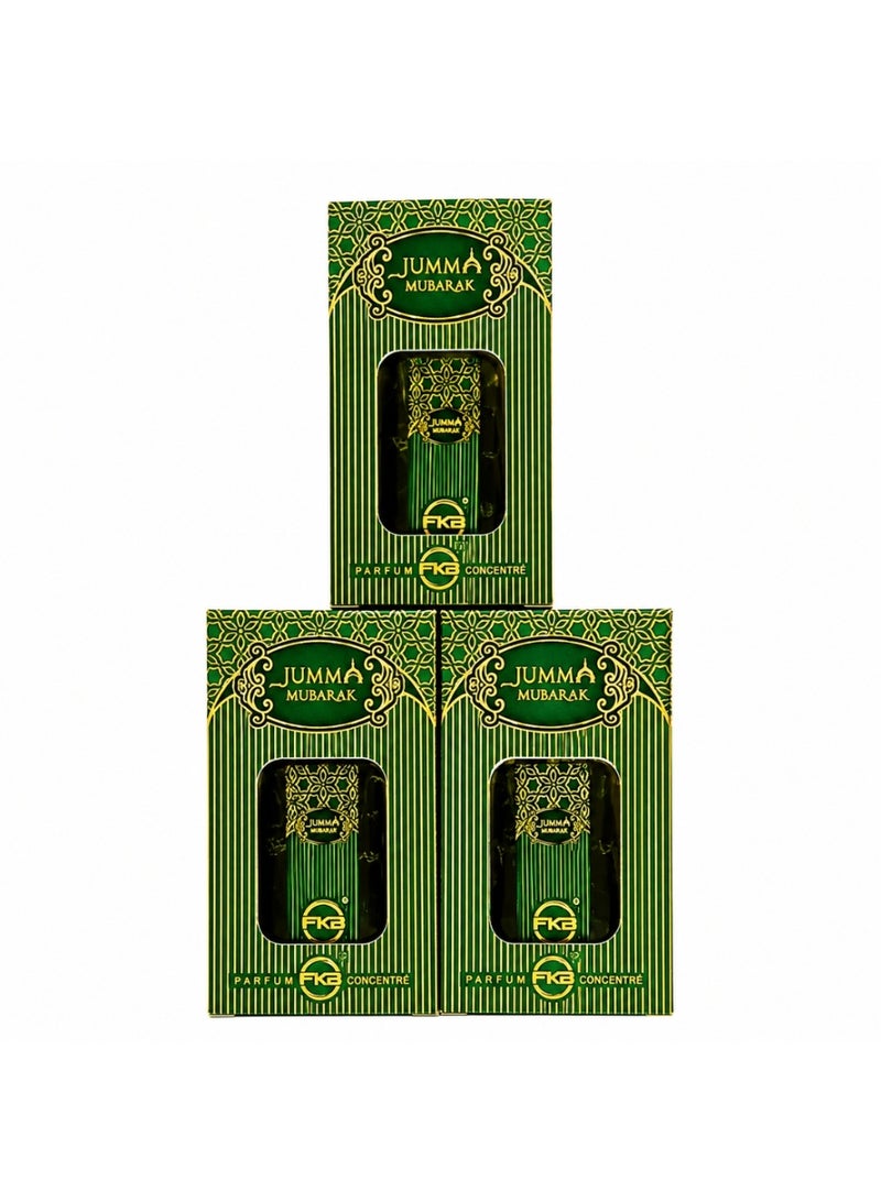 FKB PERFUMES JUMMA MUBARAK PACK OF 3 - Image 1