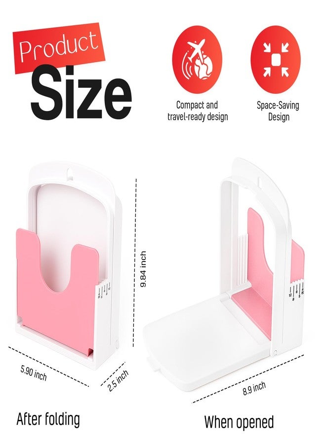 BD Prime Ventures Bread Slicer for Homemade Bread Featuring a Thickness Guide - 5 Adjustable Settings, Foldable & Wall-Mountable for Efficient Storage, Ideal for Toast & Cheese! - Image 2