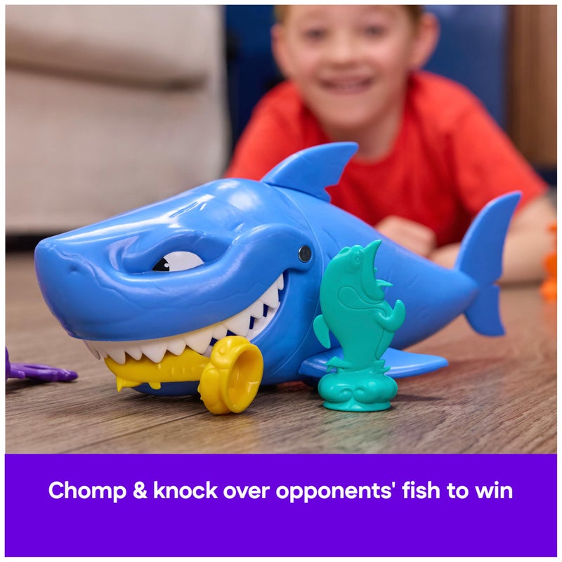 Spin Master Games, Shark Strike, Bowling Game with Wind-Up Jaw-Chomping Action, Easy Activity Toy for Preschoolers, Fun for Kids & Family, 2-4 Players, Easter Gift, Ages 5 & Up - Image 5