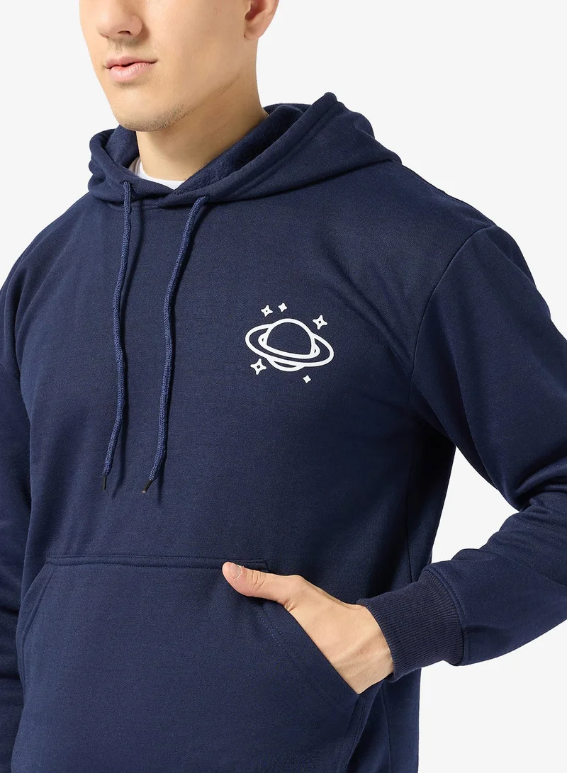 Seventy Five Basics  Regular Fit Hoodie for Men | Best Price UAE