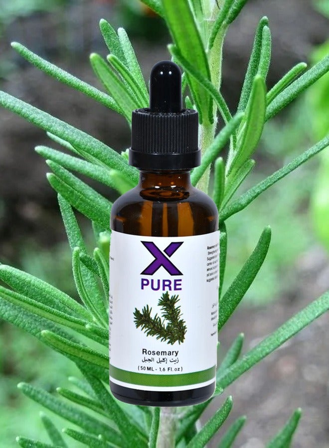 X PURE Rosemary Mint Scalp & Hair Strengthening Oil 50 ml - Image 5
