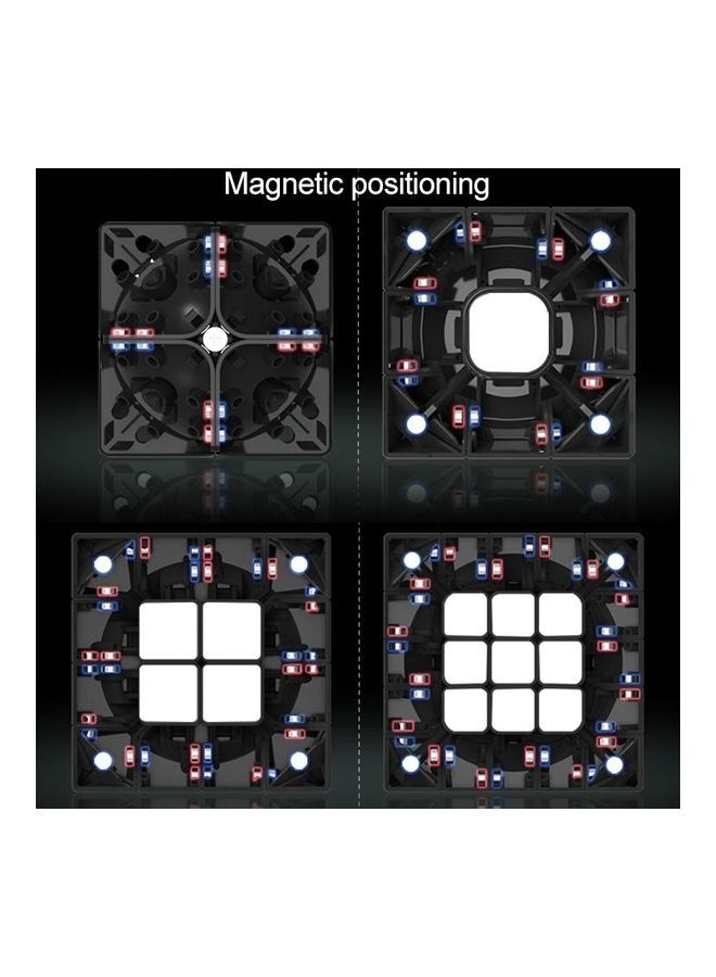 Qiyi M Series Magnetic Speed Magic Four Layers Cube Puzzle Toy - Image 4