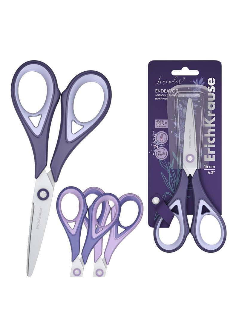 ErichKrause مقص إنديفور بجودة ممتازة قطعة واحدة مع مقHandles متنوعة - Image 4