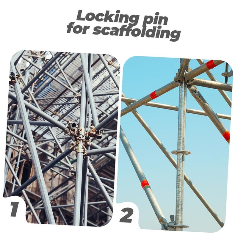 Scaffolding Lock Pin Set of 10 Replacement Locking Pins for Construction Equipment - Image 3