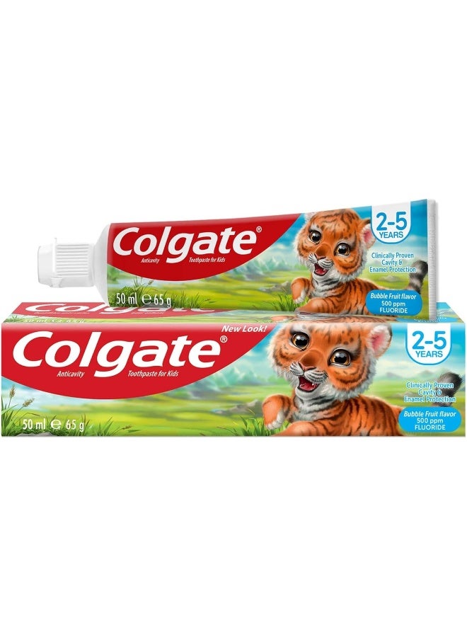 Buy Colgate Kids Bubble Fruit Fluoride Toothpaste Online | 15 Minutes ...