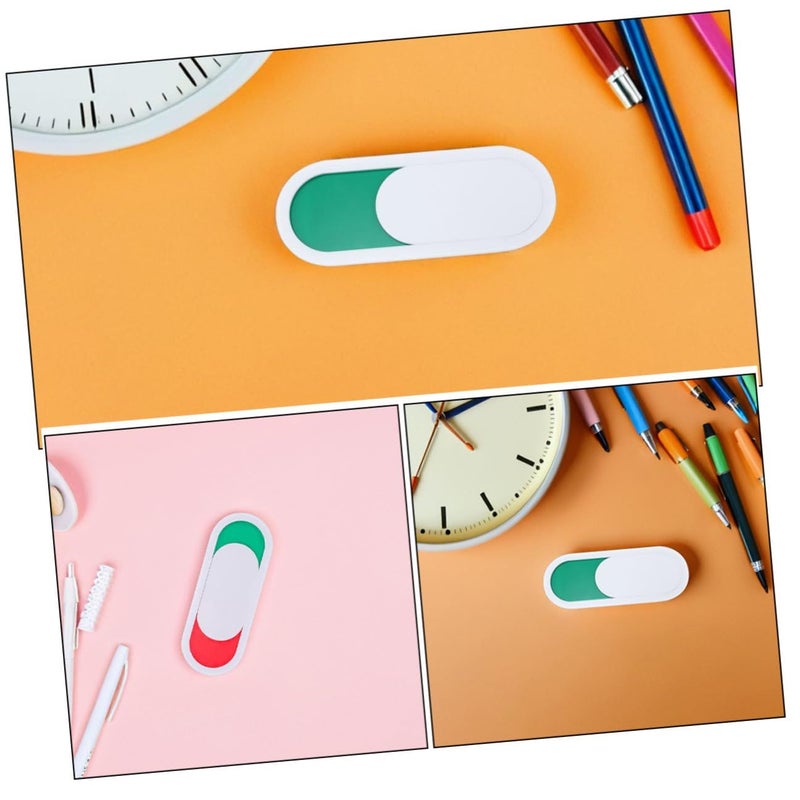 Vacant Engaged Door Hanger Sign 10x4cm White 6 Pieces For Restroom Office Meeting Room - Image 4