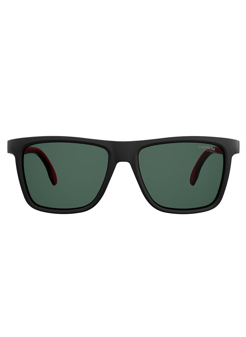 Carrera - UV Protection Rectangular Eyewear Sunglasses CARRERA 5047/S  BLACK 56 - Image 1