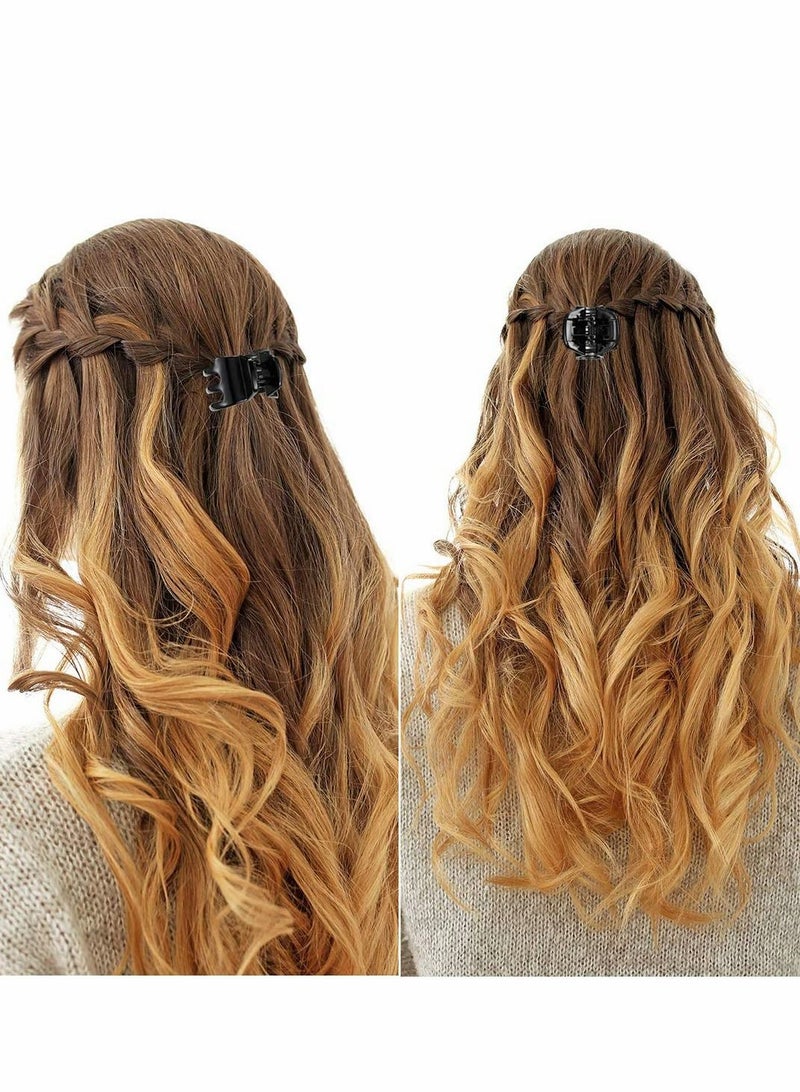 Excefore 24 Pieces Hair Claw Clips Plastic Jaw Clip 1.3 Inch Grip Octopus Clip Hair Claws Pins Clamps for Girls and Women - Image 5