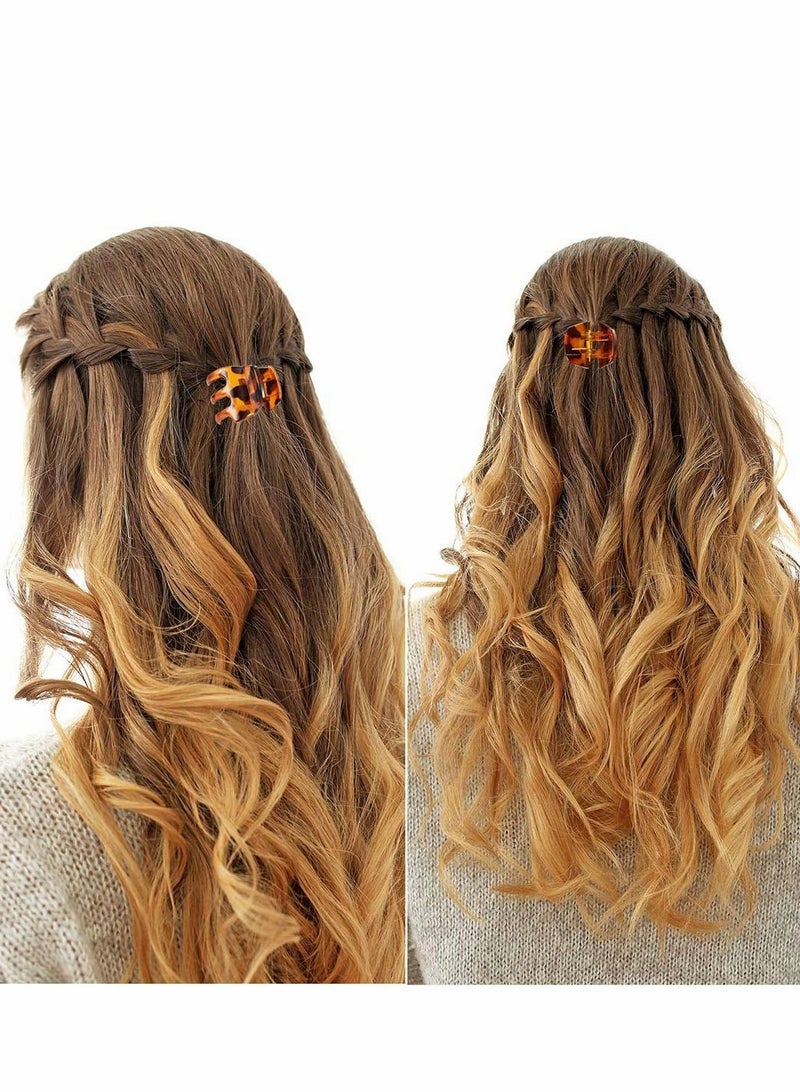 Excefore 24 Pieces Hair Claw Clips Plastic Jaw Clip 1.3 Inch Grip Octopus Clip Hair Claws Pins Clamps for Girls and Women - Image 2