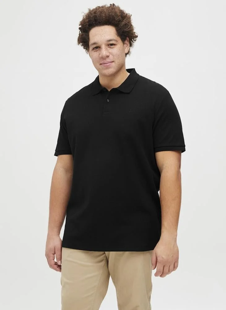 Plus Size Essential Polo