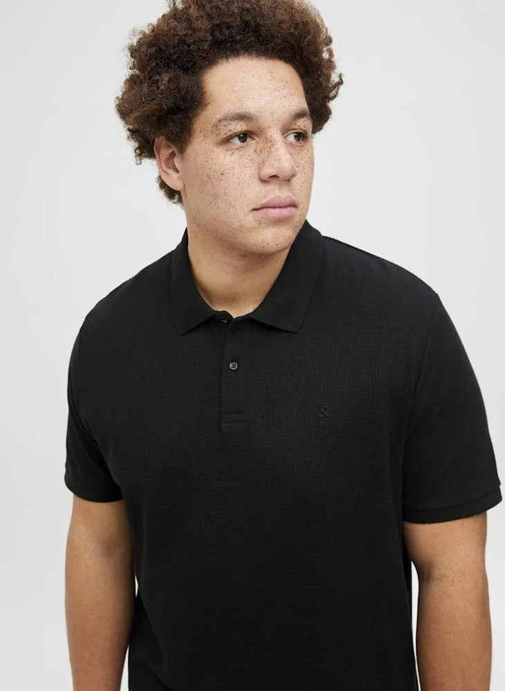 JACK & JONES  Plus Size Essential Polo for Men | Best Price UAE