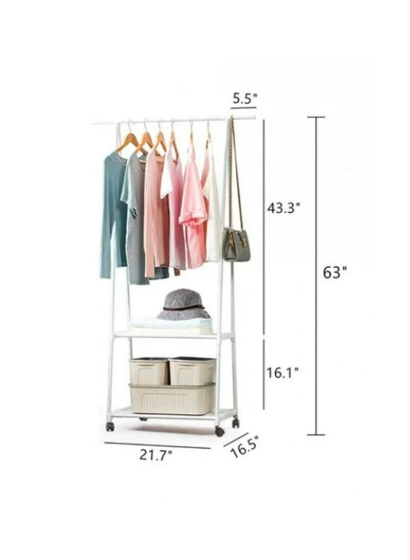 An organized metal clothes hanger and clothes holder with an innovative design  - Image 5