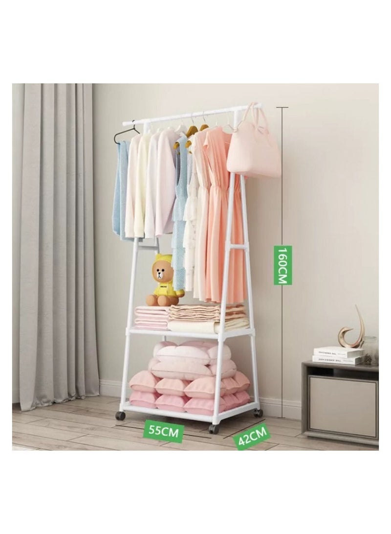 An organized metal clothes hanger and clothes holder with an innovative design  - Image 4