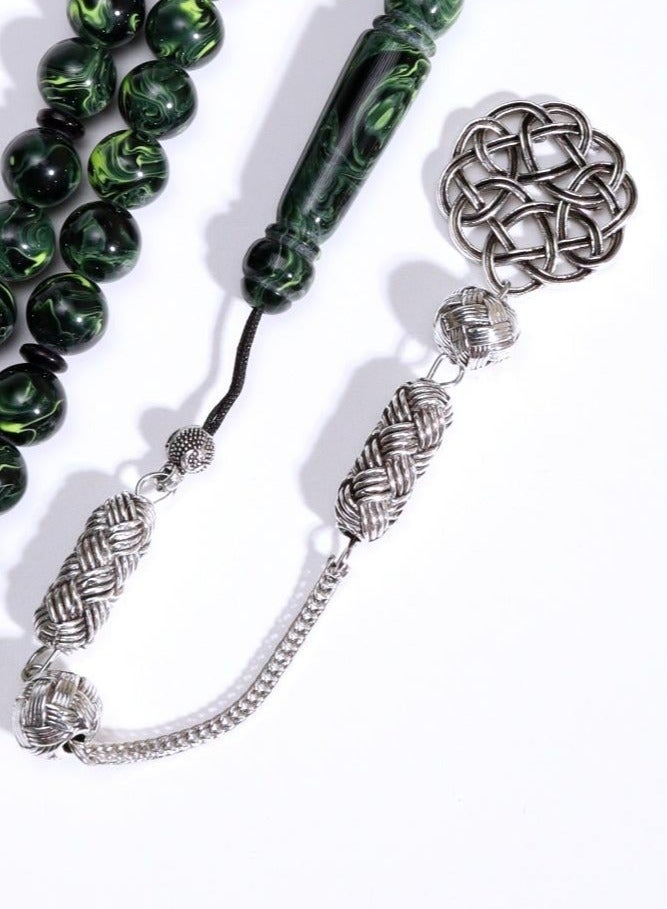 مسباح بكلايت أخضر مخلوط - Image 2