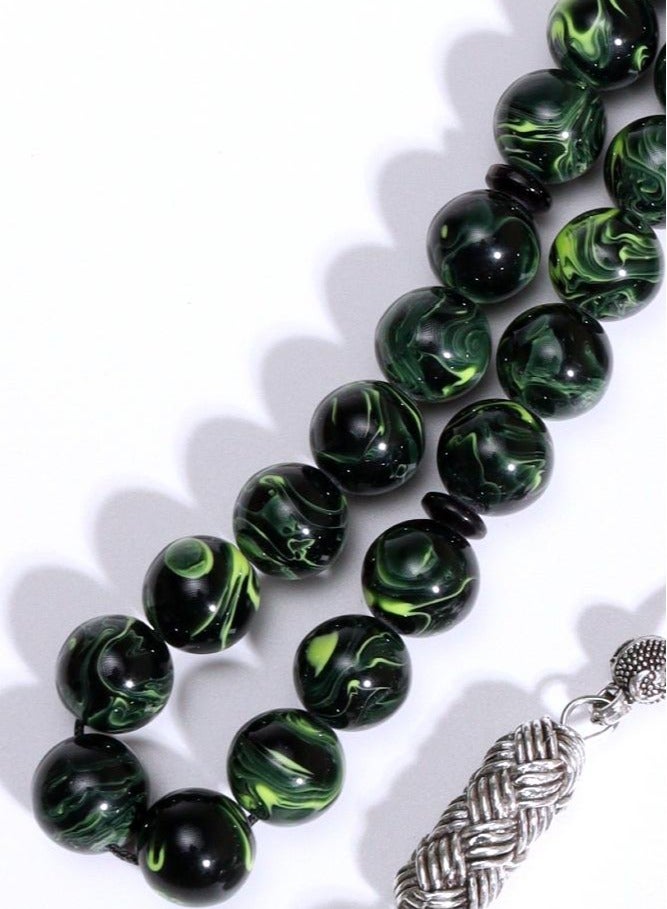 مسباح بكلايت أخضر مخلوط - Image 3